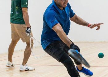 Debutan Rodrigo y Javier en panamericano de racquetbol en Guatemala