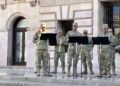 Concierto militar reúne a familias en la Plaza de Armas