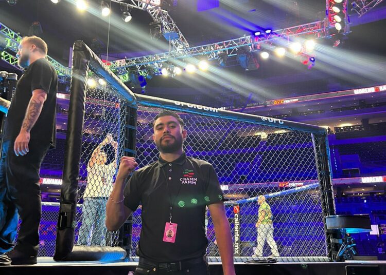 Noticias Chihuahua Pausa.MX Alejandro Chavira hace historia; Es el primer Oficial chihuahuense en la UFC