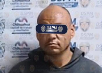 Noticias Chihuahua Pausa.MX Detienen a presunto ladrón de escuela; se habría llevado pintura y lámparas