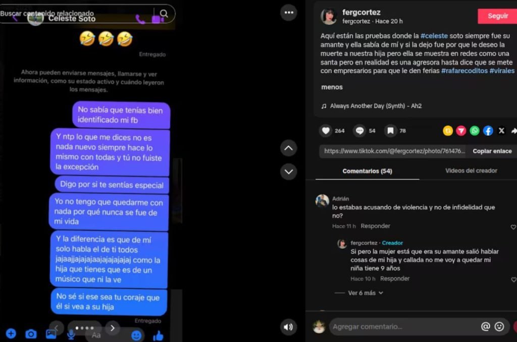 Noticias Chihuahua PAUSA.MX Ex esposa de Rafa González señala a la amante del vocalista de “Los Recoditos” de amenazar de muerte a su hija rafa gonzález amante