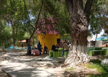 Habilitan zonas para campistas en Coyame