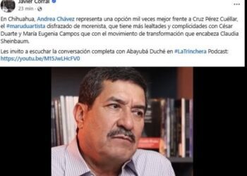 Indefendible Corral tras publicación vs Cruz Pérez Cuéllar