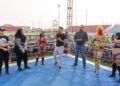 Celebran a los niños con función de lucha libre en Juárez