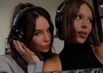 Escándalo musical sacude redes Belinda y Danna Paola desatan furor con misteriosas fotos en estudio