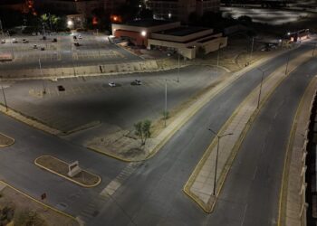 Modernizan alumbrado en la UACH