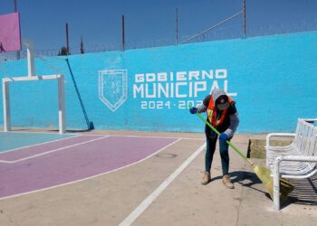 Refuerzan estrategia de limpieza y rehabilitación urbana en Parral