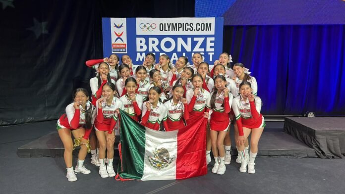 BRILLÓ LA SELECCIÓN MEXICANA EN EL CAMPEONATO MUNDIAL DE CHEERLEADING 2026