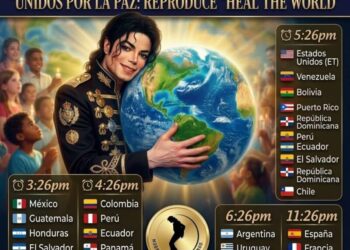 Noticias Chihuahua Pausa.MX A 17 años de su partida, fans llaman al mundo a reproducir “Heal the World” en memoria de Michael Jackson