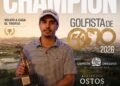 Es el golfista Alejandro Ostos campeón Es el golfista Alejandro Ostos campeón