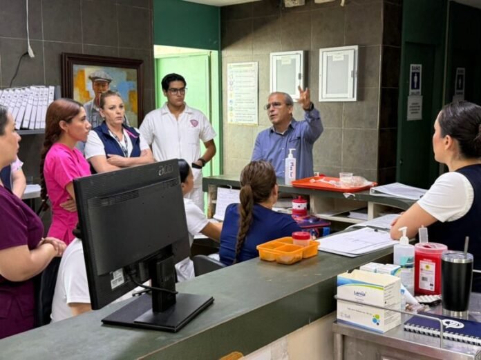 Supervisan avances en infraestructura de climatización del Hospital General de Chihuahua