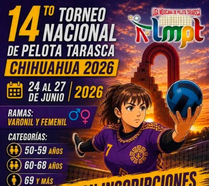 Es Chihuahua sede del 14to Torneo Nacional de Pelota Tarasca