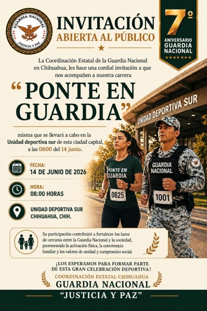 Convocan a carrera de la Guardia Nacional