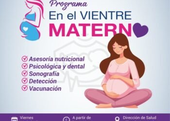 Este viernes atención a mujeres embarazadas en jornada del programa “En el Vientre Materno”