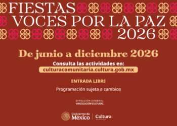 LA SECRETARÍA DE CULTURA IMPULSA LAS “FIESTAS VOCES POR LA PAZ”