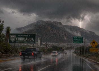 Pronostican lluvias y vientos fuertes para Chihuahua