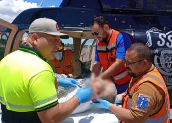 Realiza Gobierno del Estado traslado aeromédico de paciente de 52 años desde Creel a la ciudad de Chihuahua