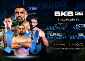 Víctor Ortiz hará su debut en el boxeo a puño limpio en BKB 56 en Los Ángeles Víctor Ortiz hará su debut en el boxeo a puño limpio en BKB 56 en Los Ángeles