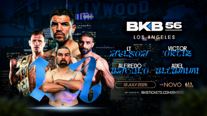 Víctor Ortiz hará su debut en el boxeo a puño limpio en BKB 56 en Los Ángeles