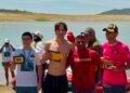 Ana Paula y Gael triunfan en el Estatal de Aguas Abiertas en el Lago Toronto