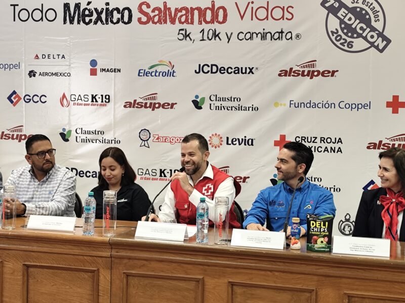 Cruz Roja invita a participar en la carrera Todo México Salvando Vidas