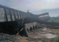 Descarrila tren en Sonora y derrama 59 mil litros de sustancia química; activan emergencia ambiental