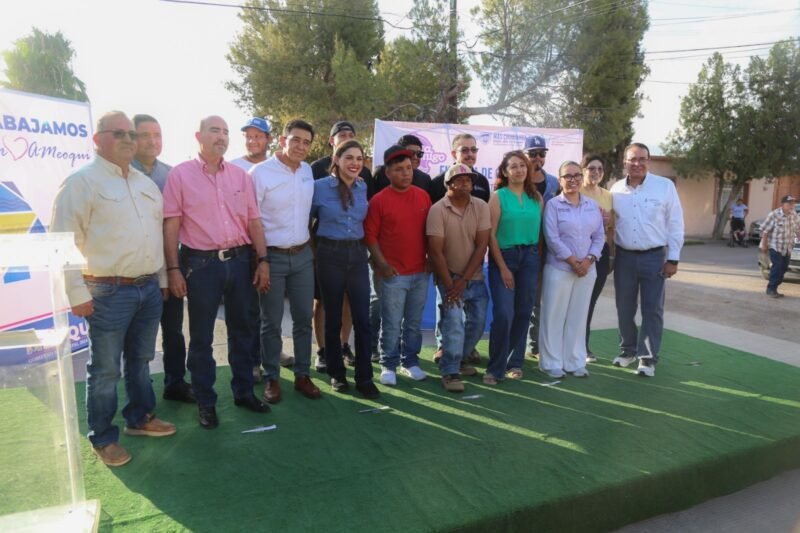 Entregan JCAS y Municipio de Meoqui rehabilitación integral de la calle Pascual Orozco