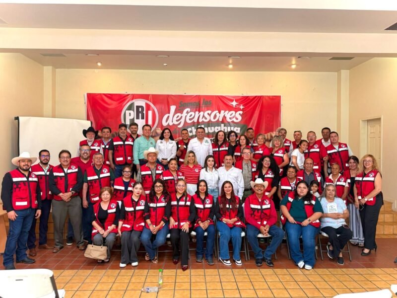 PRI inicia capacitación de Defensores de Chihuahua