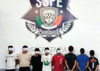 SSPE rescata a 14 personas y detiene a ocho