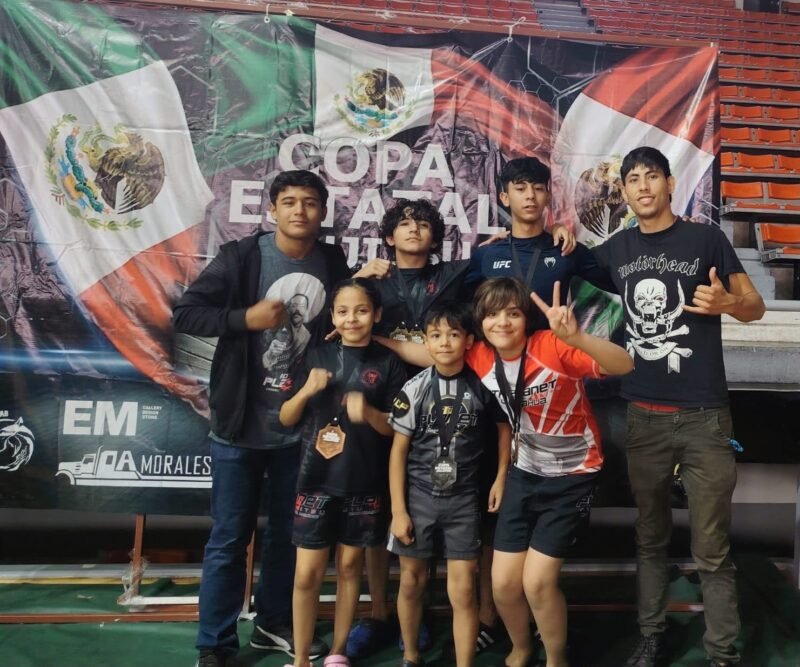 Destaca Planet Chihuahua con 10 medallas en la Copa Estatal de Jiu Jitsu Brasileño