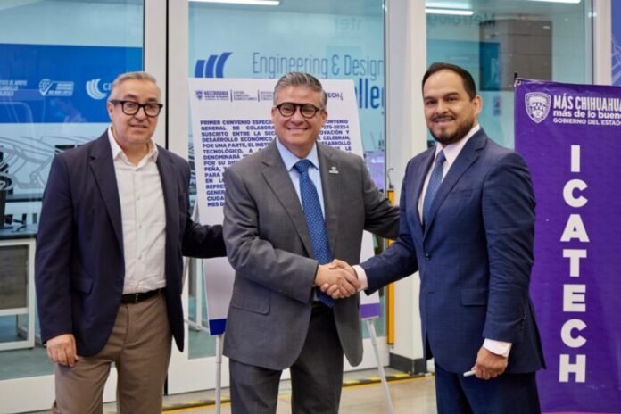 Fortalecen ICATECH e INADET la colaboración para impulsar la capacitación y el desarrollo tecnológico