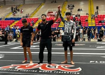 BRONCE PARA EL “KRAKEN” CHIHUAHUENSE RAÚL GARZA EN AUSTIN, TEXAS BRONCE PARA EL “KRAKEN” CHIHUAHUENSE RAÚL GARZA EN AUSTIN, TEXAS