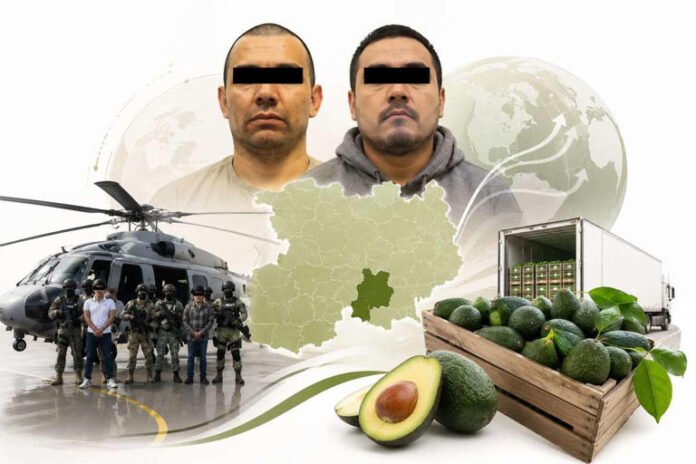 Captura de dos líderes criminales provoca suspensión temporal de exportaciones de aguacate de Michoacán a EU