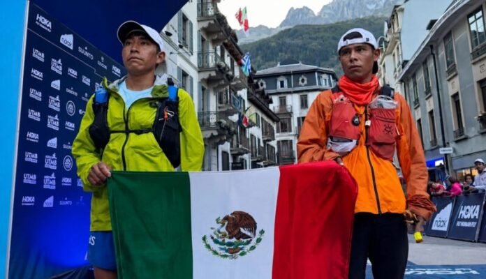 Corredores rarámuri completan 174 kilómetros en Francia