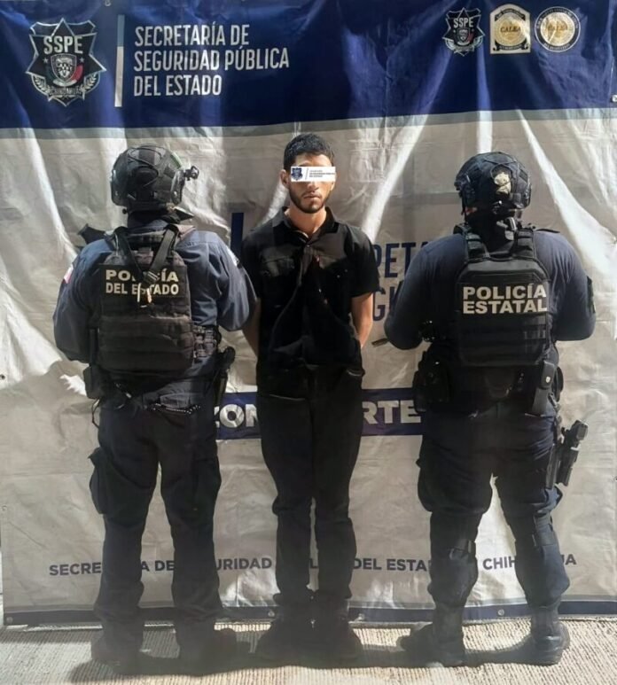 Detienen a joven armado durante operativo de vigilancia en Aldama