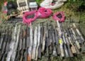 Detienen a ocho presuntos criminales y desmantelan narcocampamento en Sinaloa