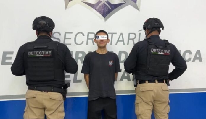 Detienen a presunto responsable de incendio en agencia de Juárez