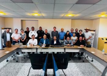 Gilberto Loya presenta resultados de seguridad ante Coparmex Cuauhtémoc