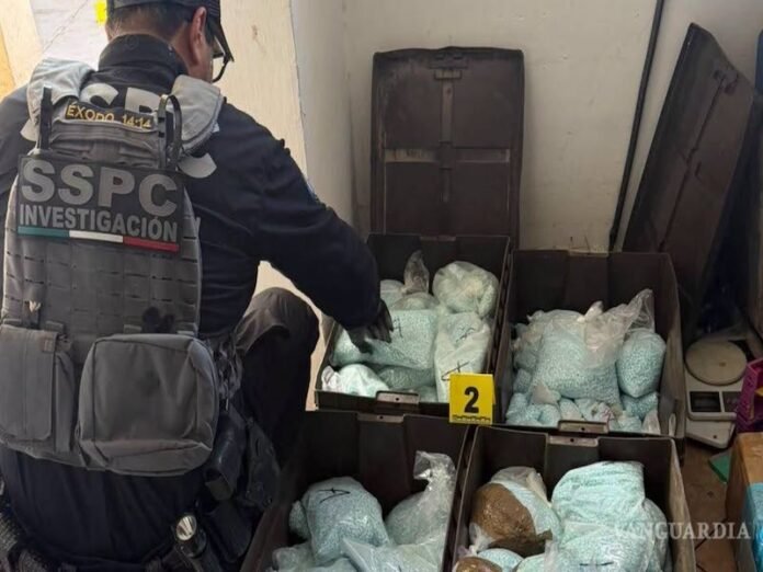 Golpe histórico al tráfico de fentanilo: aseguran 120 kilos en Mexicali