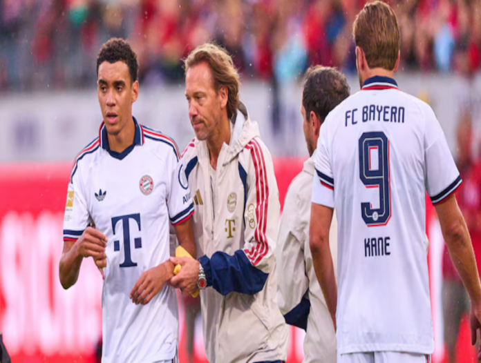 Jamal Musiala vuelve a desplomarse y preocupa al Bayern Múnich