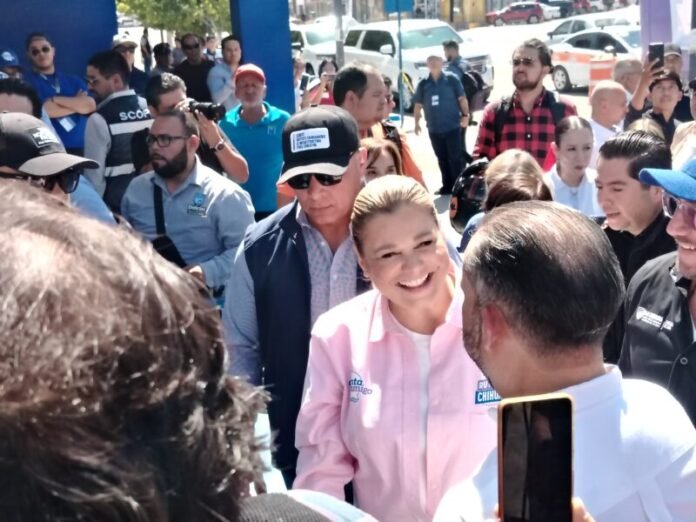 Llega Maru Campos a Delicias a supervisar ampliación de hospital regional