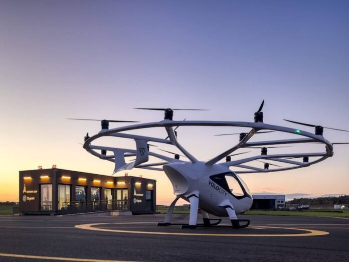 Los taxis voladores se acercan a las ciudades: aprueban el primer vertipuerto del mundo
