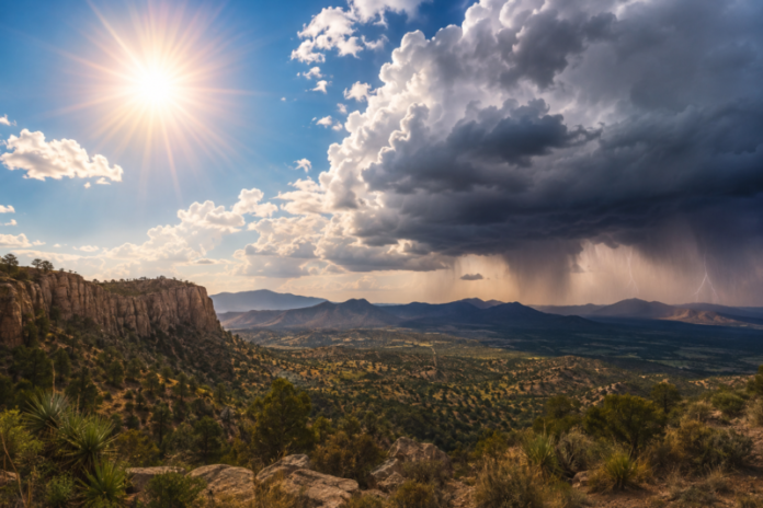Mantendrá Chihuahua calor y lluvias en la zona serrana