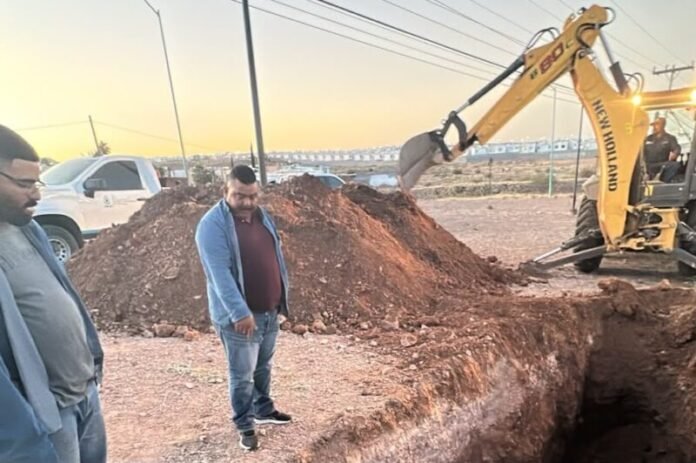 Reparará JMAS Chihuahua fuga en conducción de 14 pulgadas