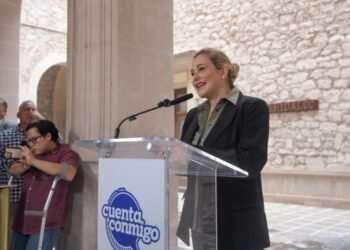Respalda Maru Campos edificio empresarial en Expo Chihuahua 