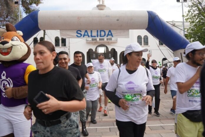 Impulsa Secretaría de Salud la donación de órganos con la caminata “Por Amor a la Vida 2026”