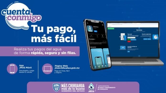 Pone a disposición JMAS Chihuahua medios alternativos de pago para usuarios