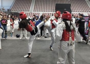 Brillan talentos del taekwondo en el fogueo del Sport Fest 2026