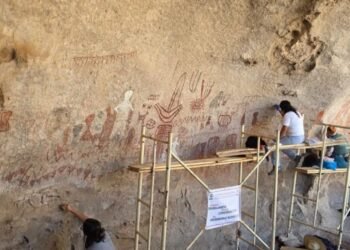 Concluyen trabajos de conservación en Cueva de las Monas Concluyen trabajos de conservación en Cueva de las Monas