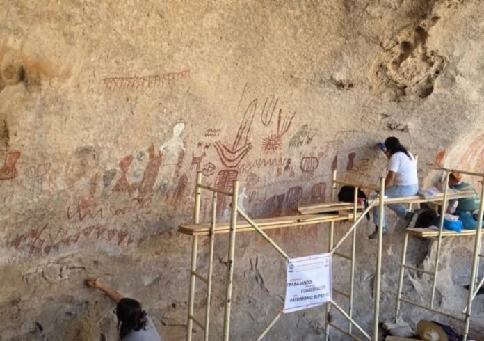 Concluyen trabajos de conservación en Cueva de las Monas
